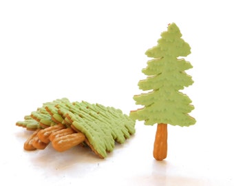Pine Tree Embellishments by Dress It Up // Jesse James Outdoors Decorations - Set of SIX