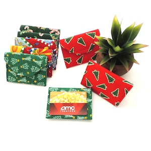 Gift Card Holders - Christmas, Winter, and Hanukkah Prints - Holiday Gift Idea Money Holder Reusable Eco-Friendly