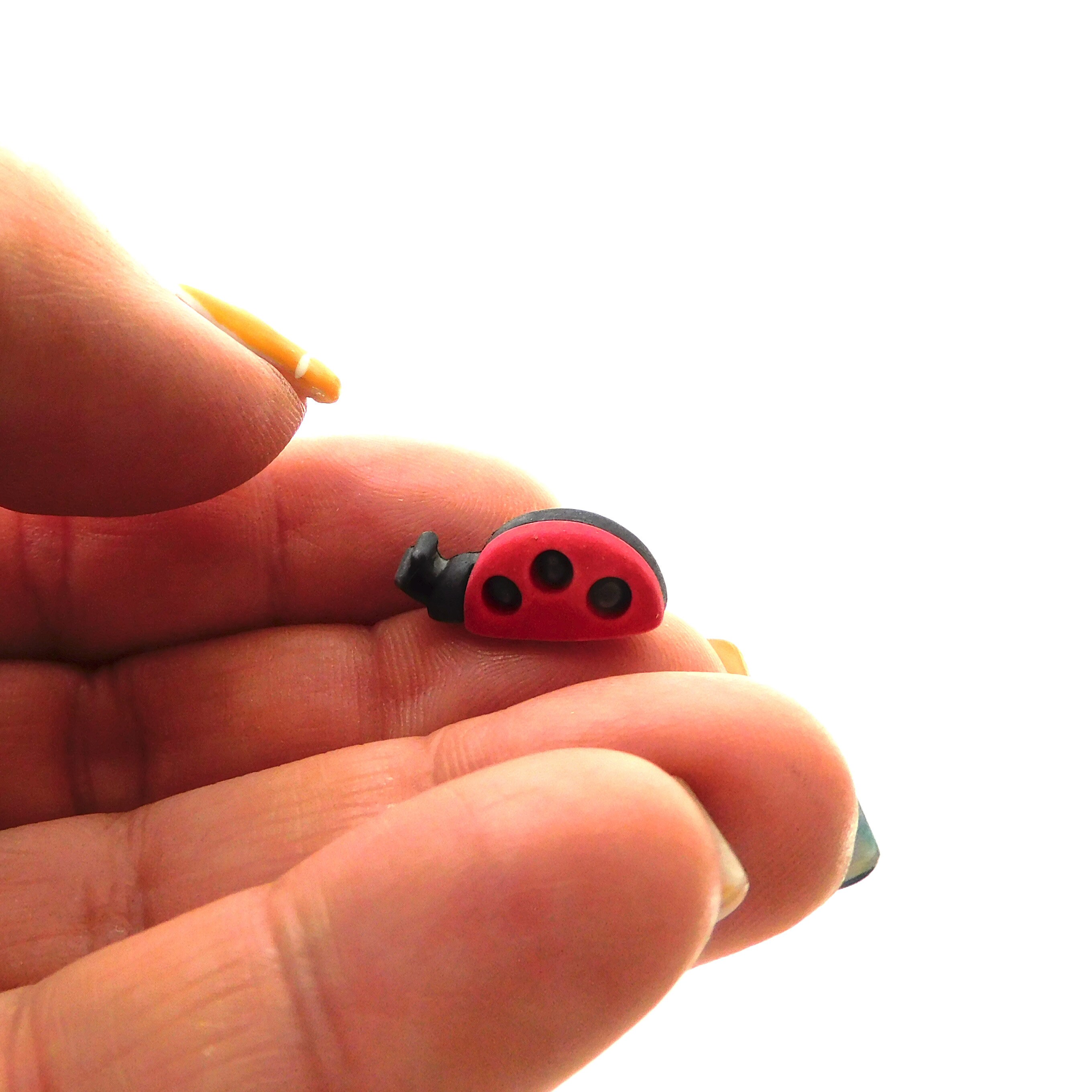 Ladybug Profile Buttons by Buttons Galore / Novelty Insect Craft ...