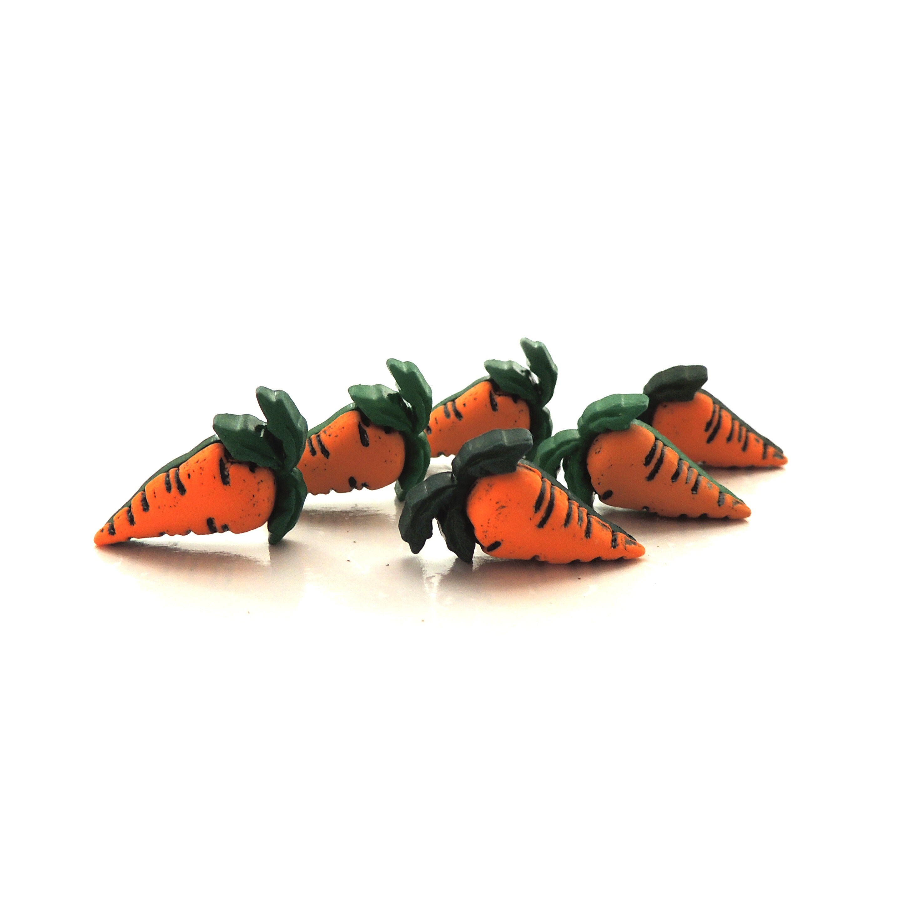 Large Carrot Buttons Buttons Galore / Novelty Food Vegetable Etsy