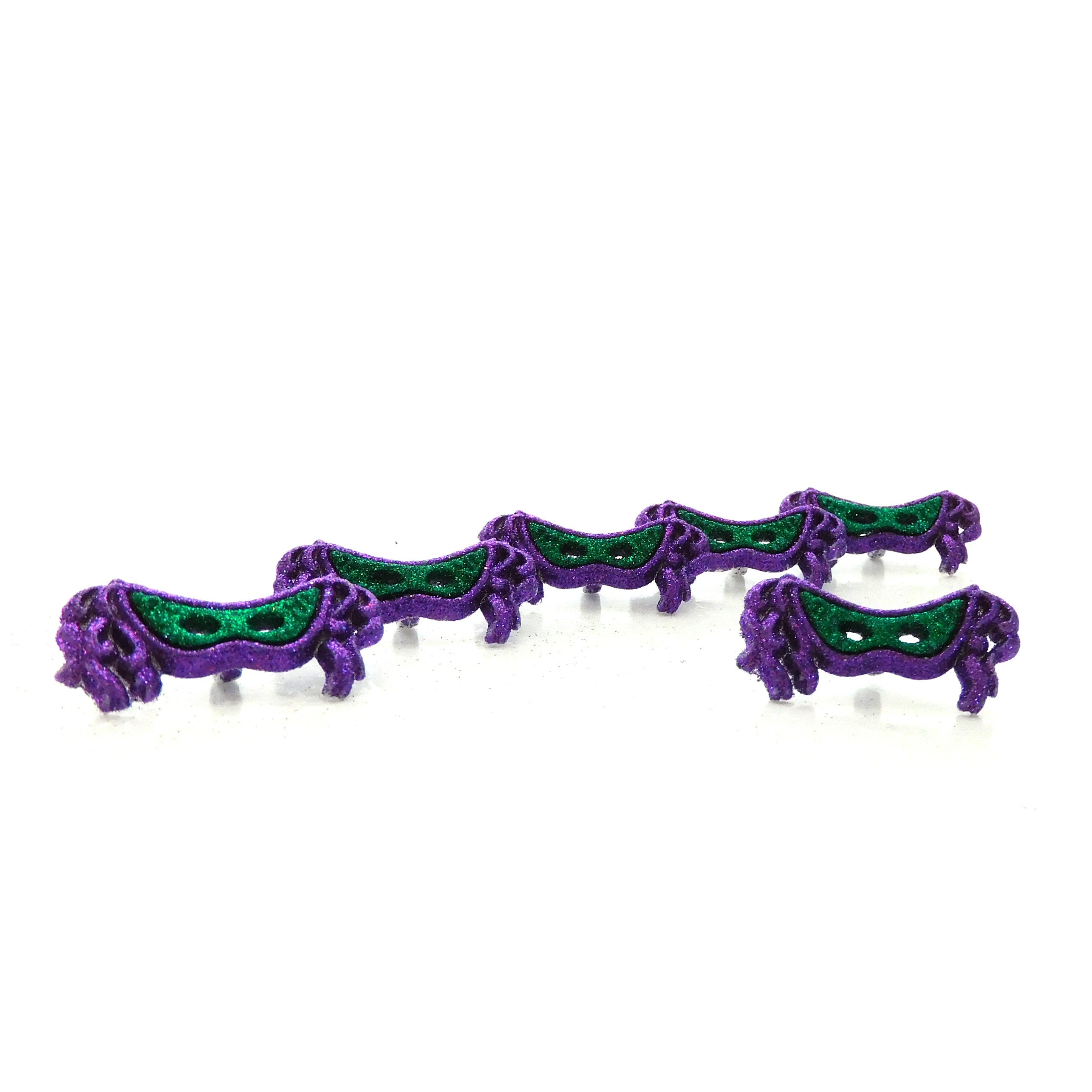 Help Button Mask Mardi Gras Mask Buttons by Shelly's Buttons: Choose Your Color - Set of ...