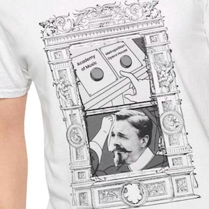 Gilded Age T-Shirt, funny meme, fan art, vintage frame design. Gift for gilded age fan. Funny History buff gift. Unisex design.