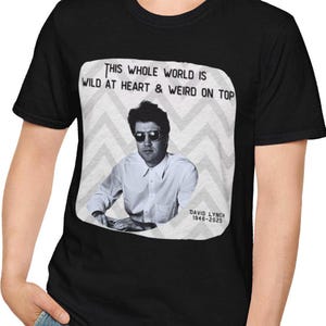 David Lynch Tribute T-Shirt, Twin Peaks Inspired Tee, Gift for Fans of Lynch Movies, Unisex Softstyle Top, Film Director, Pop Culture Shirt