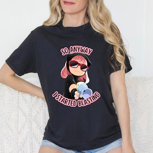 Anya Comfort Colors Unisex Garment-Dyed T-Shirt, Anime Merch T-Shirt
