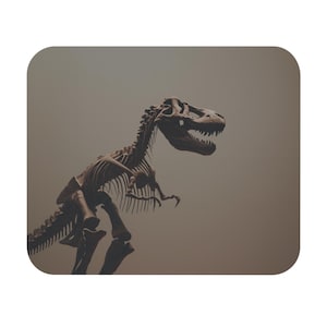 Dinosaur Skeleton Mouse Pad - Unique Gift for Paleontology Lovers, Office Decor, Gamer Accessory, Educational Desk Mat, Home Office [...]