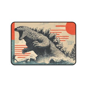 Godzilla Desk Mat | Gaming Mouse Pad | Home Office Decor | Unique Gift ...