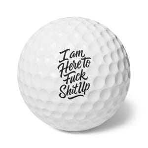 Funny Golf Balls, Gag Gift for Golfers, Humor Golf Accessories, Unique Golf Gifts, Perfect for Birthday and Father&#39;s Day
