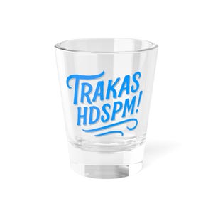 Trendiges Schnapsglas - Einzigartiges Geschenk für Partys, Feiern, Barware, Sammlerstücke und Wohnkultur, TRAKAS HDSPM!