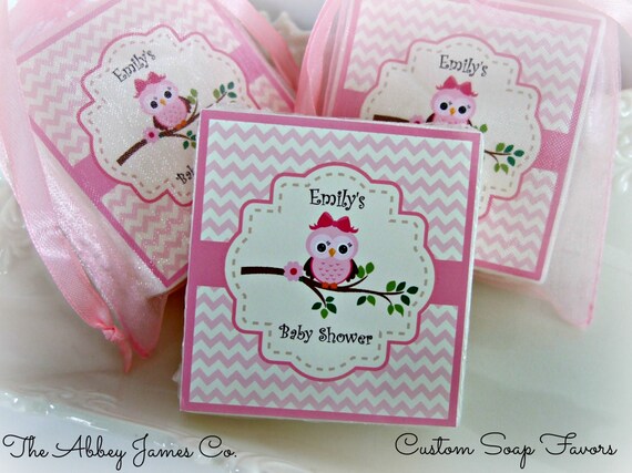 owl baby shower favors
