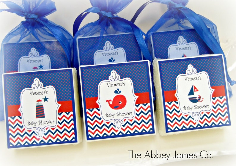 Nautical Baby Shower Favors Nautical Party Favors Nautical Etsy