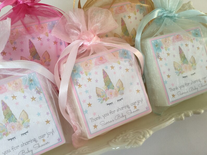 Unicorn Baby Shower Favors Girl Uni Image 0