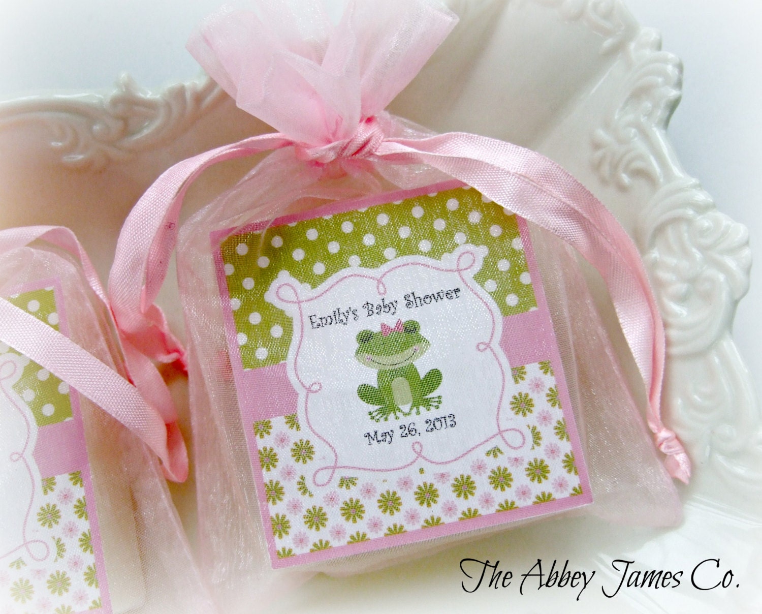 Baby Shower Favors Party Favors Soap Favors Frog set of 10 Etsy