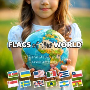 Banderas del mundo SVG, JPG, PNG, PSD, AI 195 países del mundo, banderas del mundo, impresión de banderas, pegatinas de banderas, calcomanías de vinilo, banderas de naciones, vector de bandera