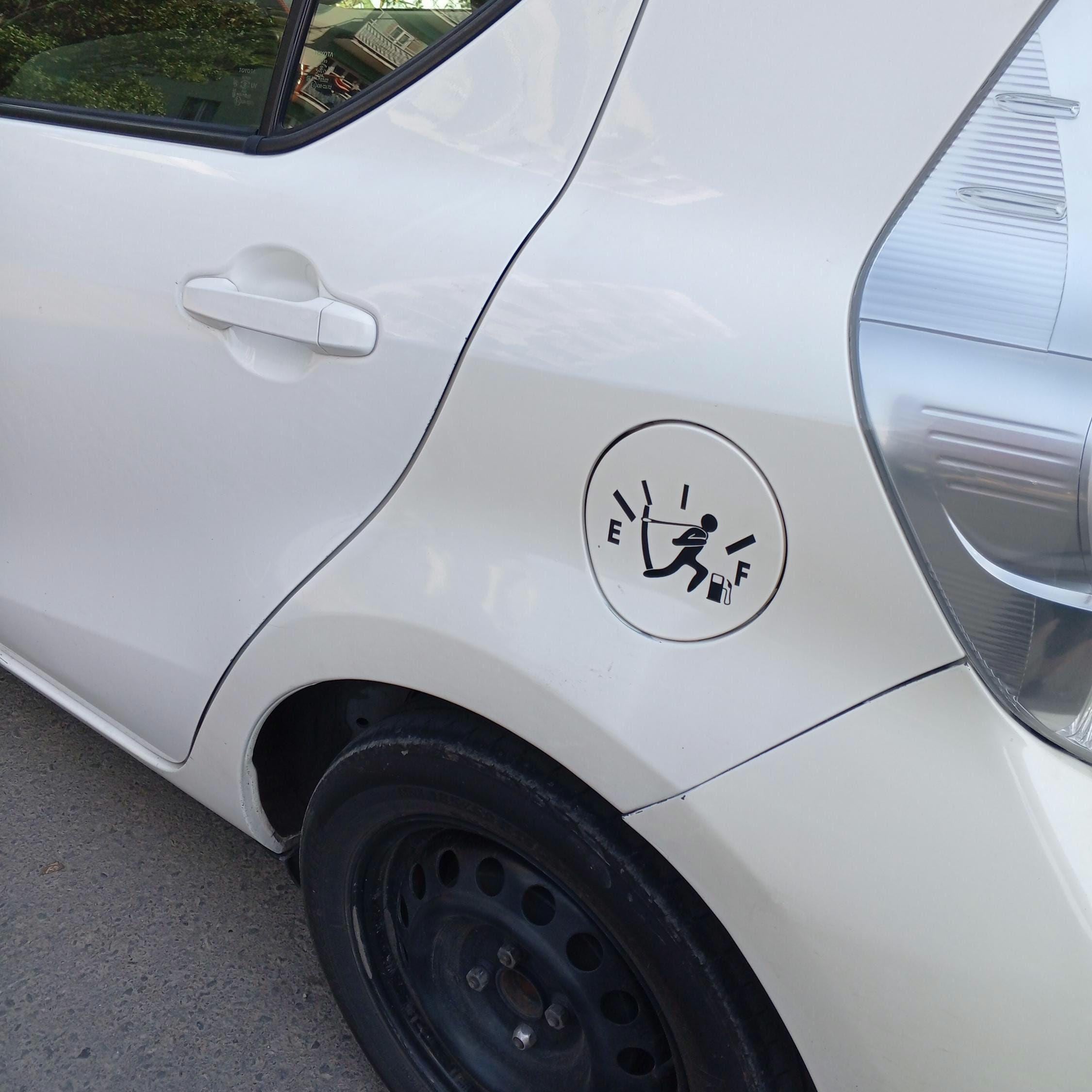 1 pezzo adesivo impermeabile divertente, adatto per decorare moto/auto