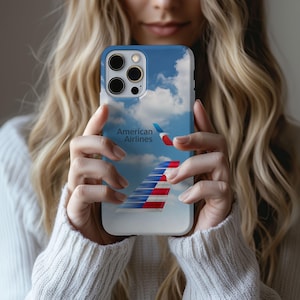 Airplane iPhone Case, Airlines iPhone Case, Aviation iPhone Case, Gift Pilot, United Airlines, Tail iPhone Case, Airplane Gift, Avgeek Gift