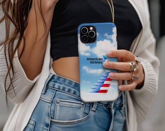 Airline Tail iPhone Case: Pilot Gifts, Aviation Gift Pilots, American Airlines, Airplane, Avgeek gift