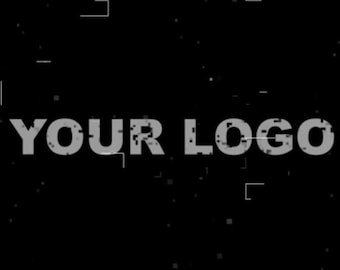 Sparkling Glitter Logo Reveal Video: Custom Logo Animation