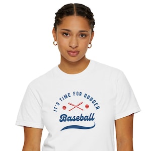 Dodger Fans T-Shirt: Vin Scully Quote, Baseball Game Day Apparel
