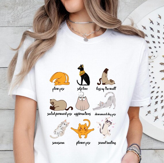 Love Yoga Shirt: Funny Poses Yoga Lover Gift T-Shirt Love Yoga Shirt: Funny Poses Yoga Lover Gift T-Shirt