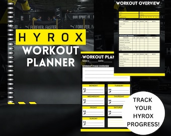 HYROX WORKOUT TRACKER – cyfrowy planer treningowy