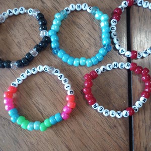 Ghost band bracelets inspired by Papa Nihil