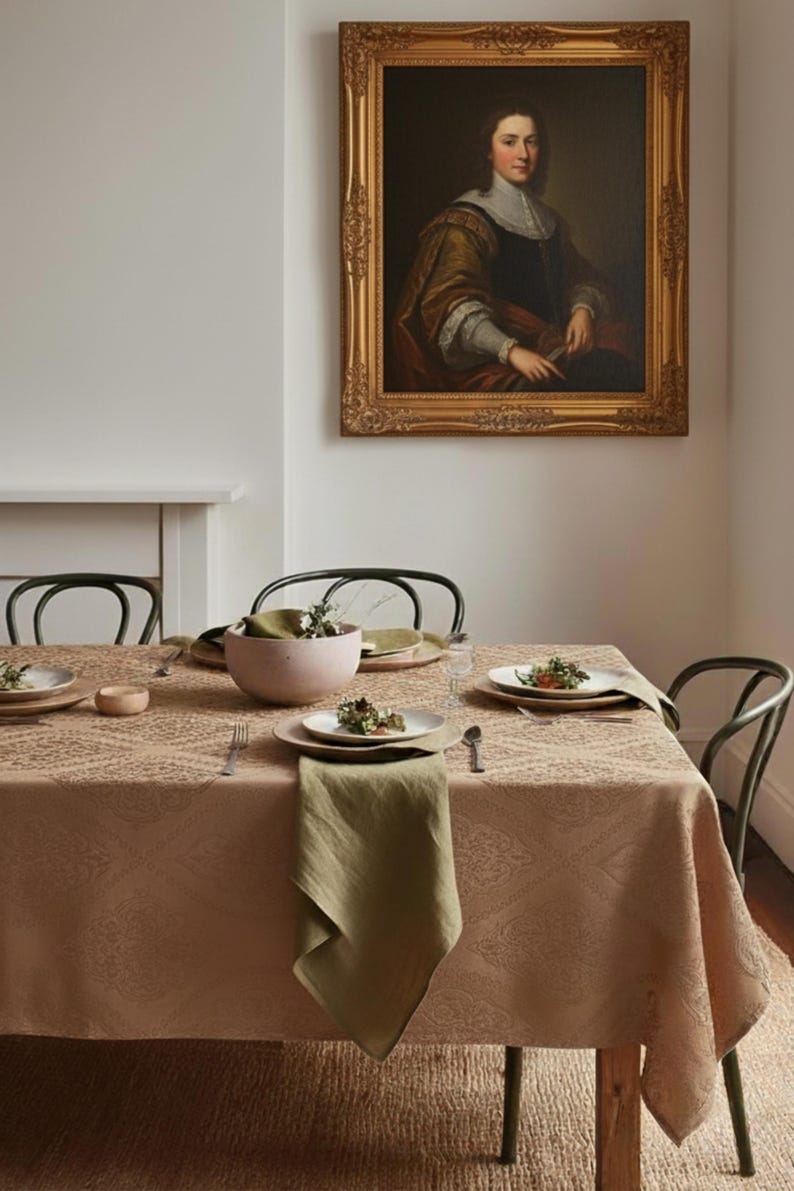 Mantel de terciopelo de chenilla, tamaño personalizado, grande, decoración del hogar, elegante mantel hecho a mano, 10 colores diferentes imagen 2
