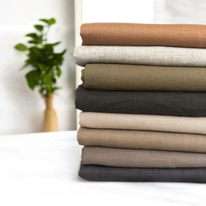 100% Linen Tablecloth, 26 Different Colors, Custom Size Tablecloth, Modern Tablecloth, Round Tablecloth, Oval Tablecloth, Square Tablecloth
