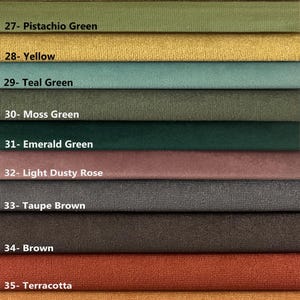 Custom Table Runner, Velvet Table Runner, Modern Table Runner, Wedding Table Runner, Home Decor, Long Table Runners, 40 Different Colors image 9