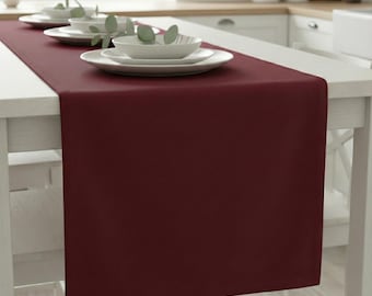 Wein Samt Satin Tischläufer, 44 Farben, Hochzeit & Event Dekor, dünnes, elegantes Wohndekor