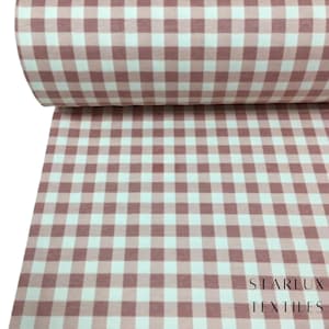 Cotton Gingham Fabric Bundle – 9 Color Assortment for Sewing, Quilting & Crafting, Prewashed Checkered Material, Farmhouse and Spring Fabric