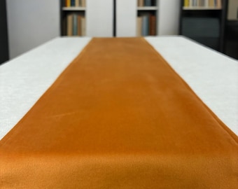 Custom Table Runner, Velvet Table Runner, Modern Table Runner, Wedding Table Runner, Home Decor, Table Runners, 40 Different Colors