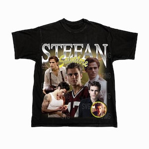 Stefan Salvatore Png , Ready to print, printable design, hiphop artist, 90s, rapper, rap tee design, 300 dpi