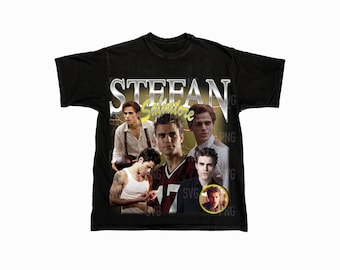 Stefan Salvatore Png , Ready to print, printable design, hiphop artist, 90s, rapper, rap tee design, 300 dpi