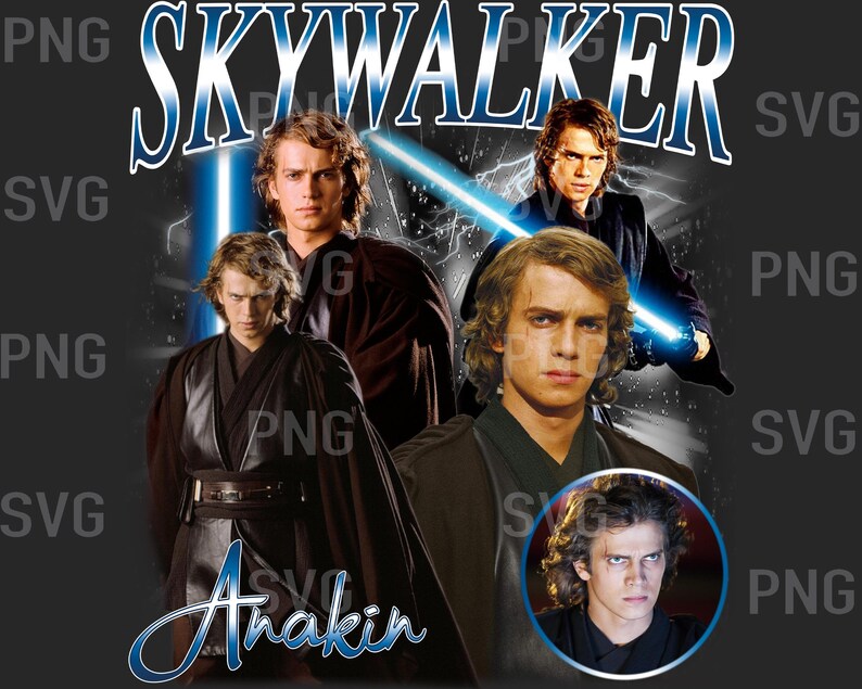 Skywalker Png , Ready to Print, Printable Design, Hiphop Artist, 90s ...