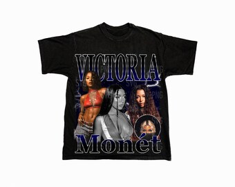 Victoria Monet Png , Ready to print, printable design, hiphop artist, 90s, rapper, rap tee design, 300 dpi