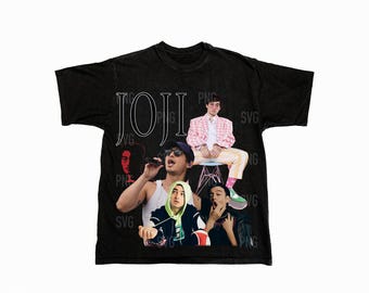 Joji Png , Ready to print, printable design, hiphop artist, 90s, rapper, rap tee design, 300 dpi