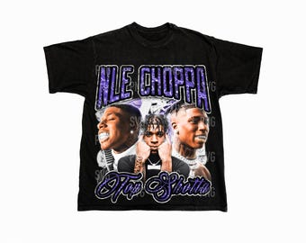 Nle Choppa Png , Ready to print, printable design, hiphop artist, 90s, rapper, rap tee design, 300 dpi