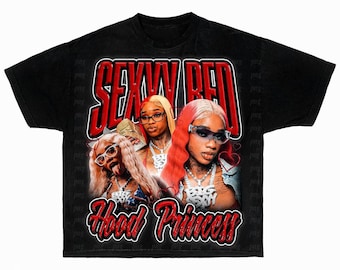 Sexyy Red Png , Ready to print, printable design, hiphop artist, 90s, rapper, rap tee design, 300 dpi