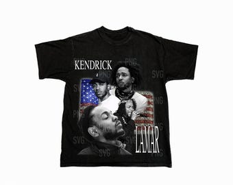 Kendrick Lamar Png , Ready to print, printable design, hiphop artist, 90s, rapper, rap tee design, 300 dpi