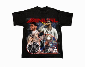 Anuel AA Png , Ready to print, printable design, hiphop artist, 90s, rapper, rap tee design, 300 dpi