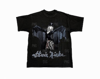 Stevie Nicks Png , Ready to print, printable design, hiphop artist, 90s, rapper, rap tee design, 300 dpi