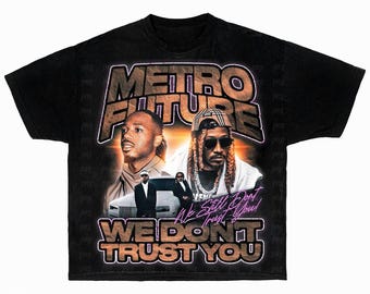 Metro Future Png , Ready to print, printable design, hiphop artist, 90s, rapper, rap tee design, 300 dpi