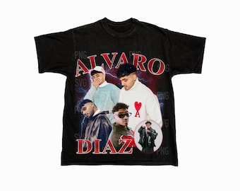 Alvaro Diaz Png , Ready to print, printable design, hiphop artist, 90s, rapper, rap tee design, 300 dpi