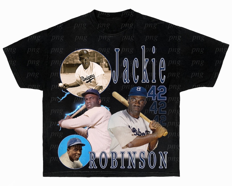 Jackie Robinson Png , Ready to Print, Printable Design, Hiphop Artist ...