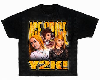 Ice Spice Png , Ready to print, printable design, hiphop artist, 90s, rapper, rap tee design, 300 dpi