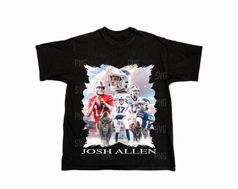 Josh Allen Png , Ready to print, printable design, hiphop artist, 90s, rapper, rap tee design, 300 dpi