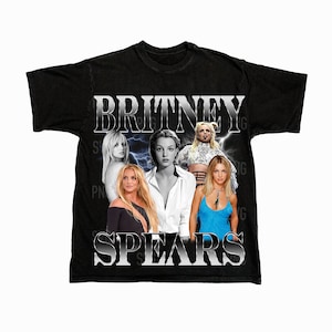 Britney Spears Png , Pronto para imprimir, design para impressão, artista de hiphop, anos 90, rapper, design de camiseta de rap, 300 dpi