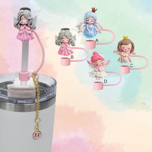 ストロートッパー、タンブラーアクセサリー、ストローキャップ、ストローカバー、ストローチャーム、ドリンクトッパー、ストロー用キャップ、ウォーターボトルチャームギフト、ストローカバー