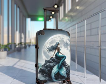 Maanverlichte zeemeerminkoffer | Ocean Fantasy-bagage