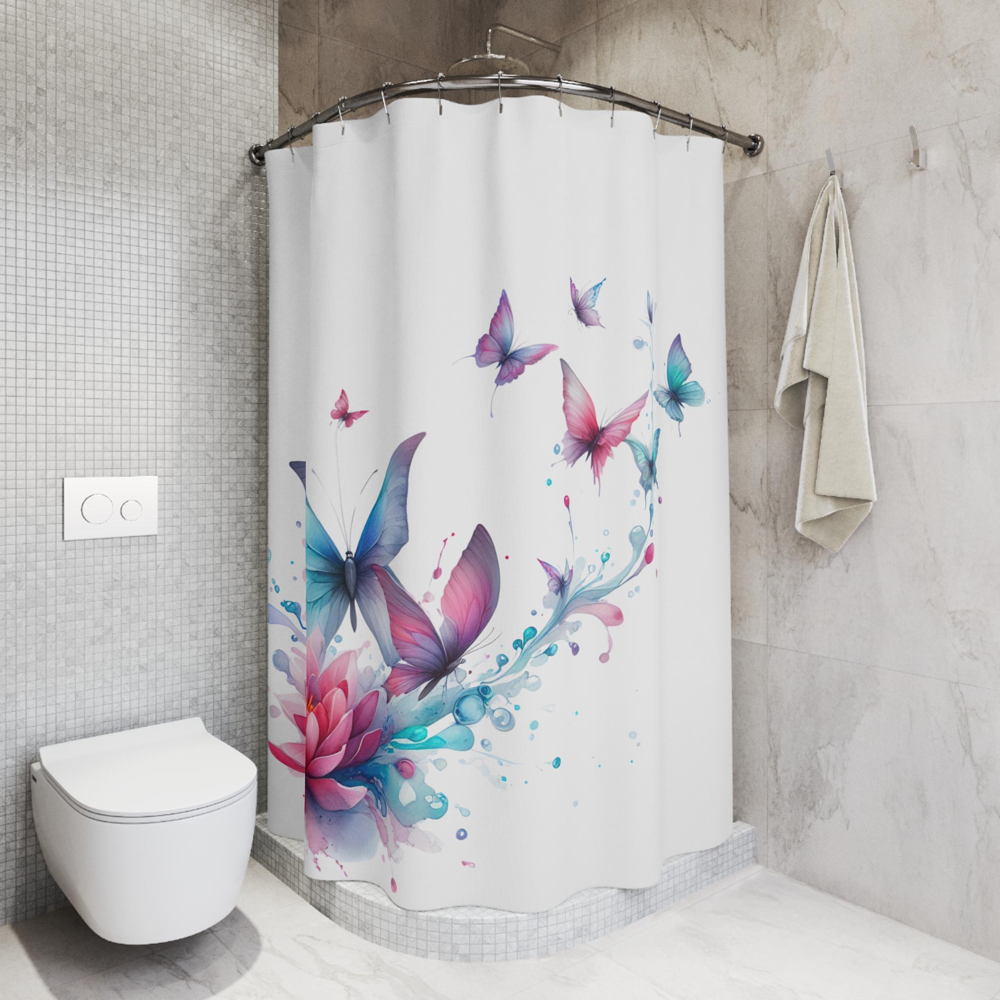 Fantasy Butterflies" Shower Curtains - Etsy
